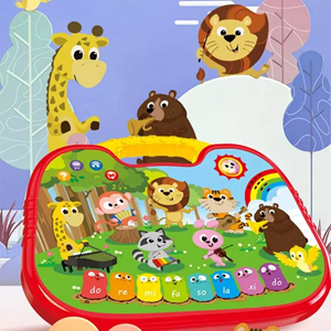 اسباب بازی تبلت موزیکال حیوانات LEARNING FUN AMAZING WORLD OF ANIMALS FINGER READER_اسباب بازی